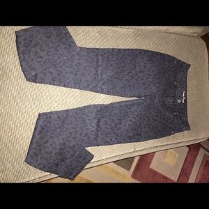 Leopard print jeggings